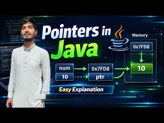 Pointers in Java | Java Pointers | Do Pointers Exist in Java? | Beginners Friendly #java #coding