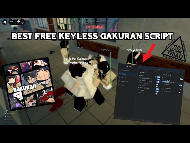 BEST FREE GAKURAN SCRIPT | KEYLESS