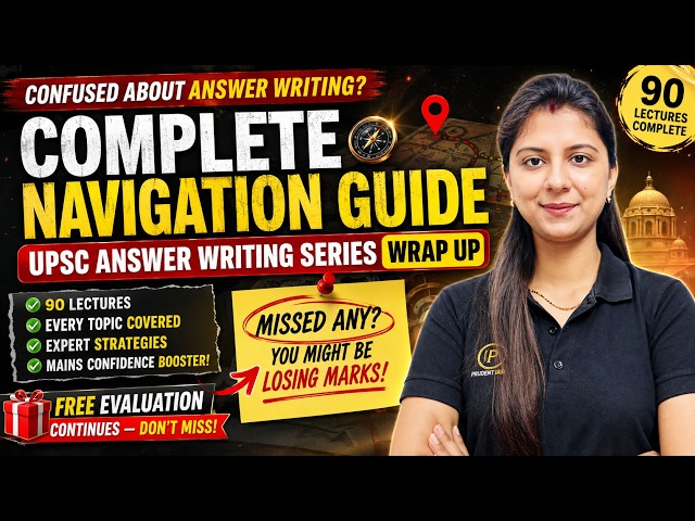 UPSC mains answer writing series wrap-up | What you’ve learned | How to revise it all