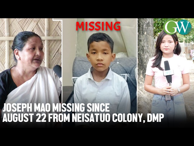 10-YEAR-OLD JOSEPH MAO MISSING SINCE AUGUST 22 FROM NEISATUO COLONY, DMP