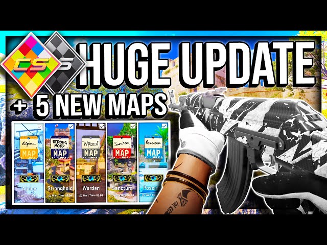 HUGE CS2 SEASON 4 MAP UPDATE (40 NEW SKINS)