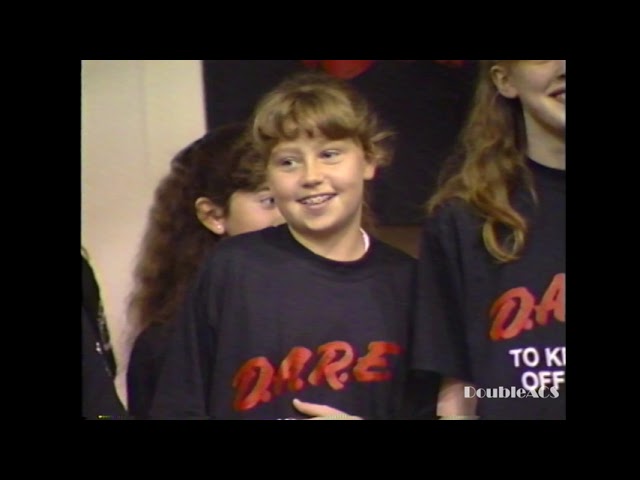Throwback: DARE Graduation at Brennan Middle School - June 1994