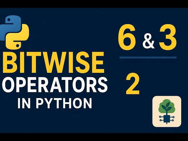 Python Bitwise Operator | Python Tutorials | Python for Beginners | In Hindi