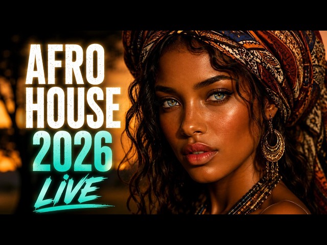 🔴 AFRO HOUSE 2026 | Deep Melodic & Tribal Night Vibes | Black Coffee Style Mix