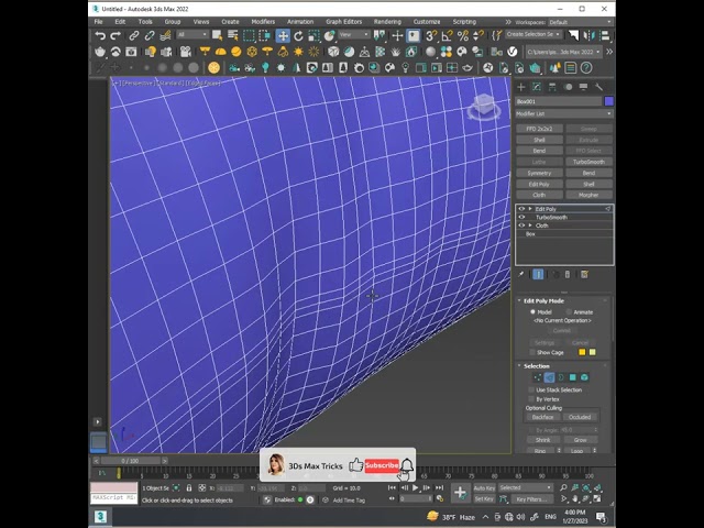 Model a Perfect Cushion Using a Cloth Modifier | 3ds Max Tutorial