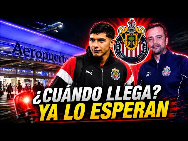 🚨When will Kevin Castañeda arrive at Chivas? They're already waiting for him in Guadalajara.