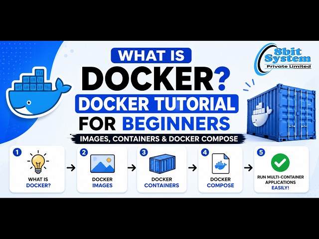 What is Docker? Docker Tutorial for Beginners | Images, Containers & Docker Compose | Takeaways
