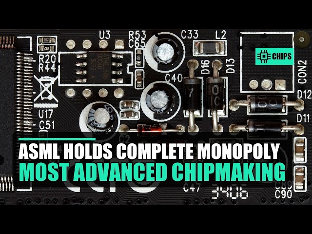ASML monopoly on advanced chipmaking equipment