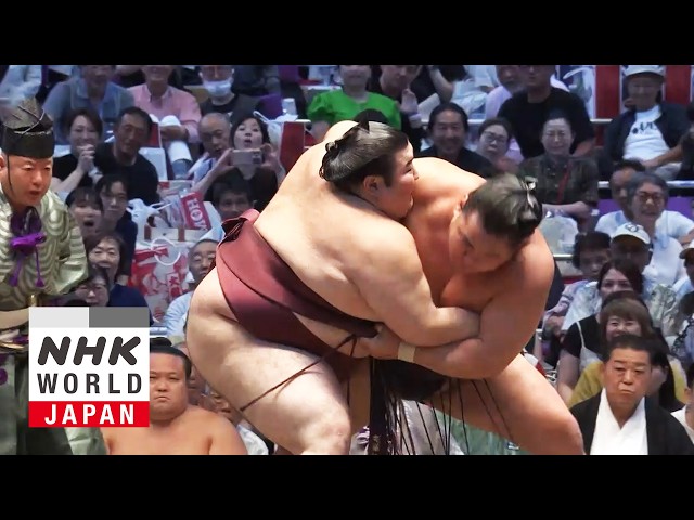 GRAND SUMO: Day 13 of the July 2026 Tournament - GRAND SUMO Highlights
