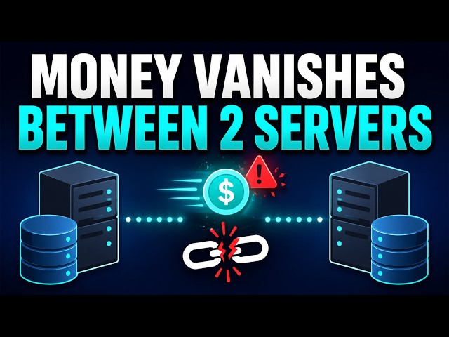 How Do Banks Prevent Money From Vanishing Between Two Databases?