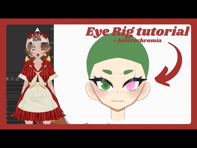Vtuber Eye Rigging Tutorial (+ heterochromia)