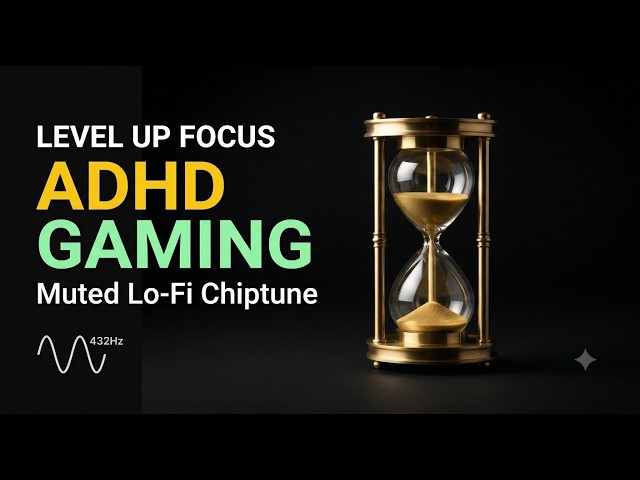 Gaming Focus Music 432Hz | ADHD Deep Concentration Beats Alpha Waves Study