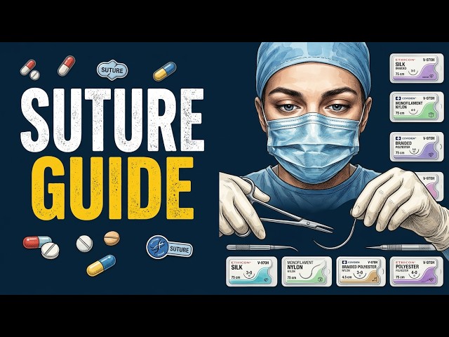 The Complete Suture Guide Every Doctor & Surgeon Must Know
