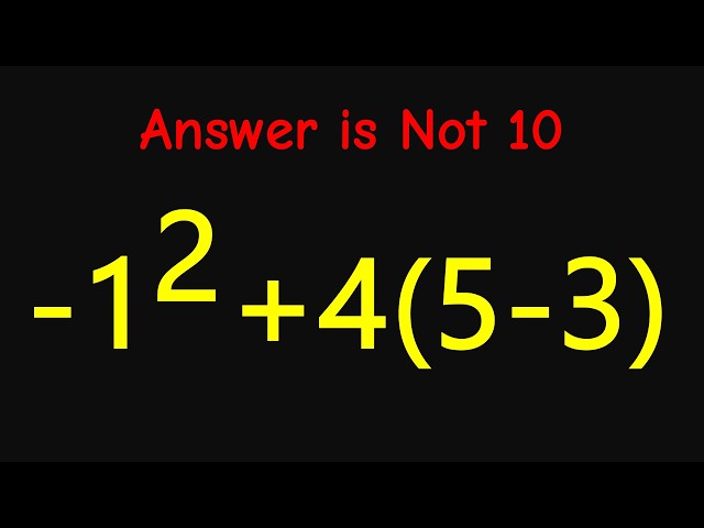 This Simple Math Problem Fooled Everyone