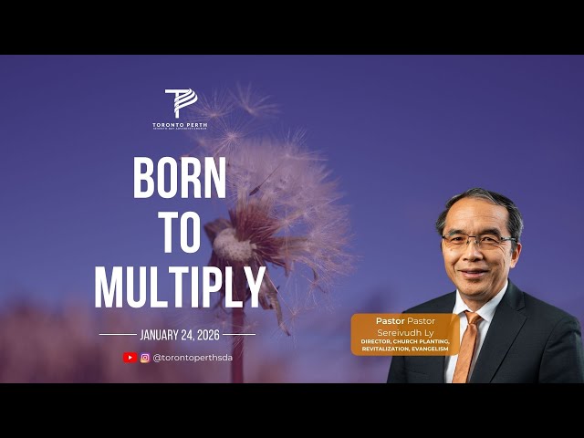 Saturday, January 24, 2026 | Pastor Sereivudh Ly | "Born to Multiply"