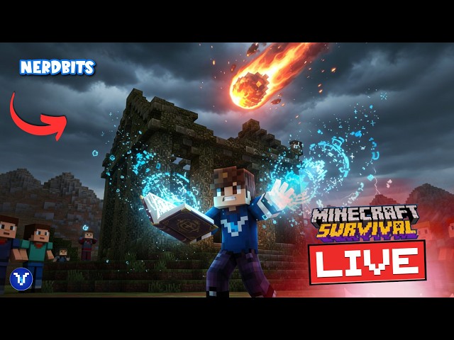 🔴AO VIVO - Jogando Minecraft Bedrock e Java com Inscritos - Nova Série
