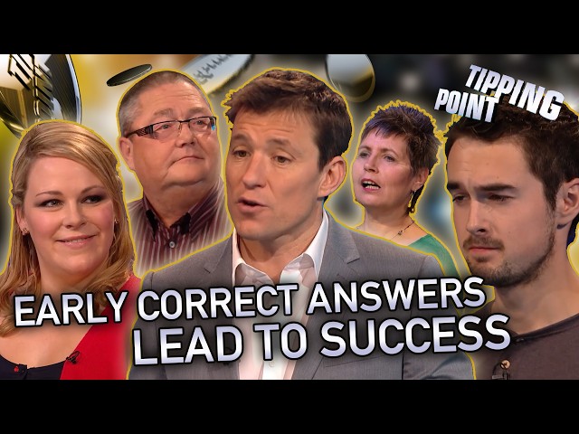 Will player's good luck lead to jackpot glory? | FULL EPISODE | Tipping Point 🪙