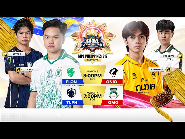 🔴 LIVE | MPL PH S17 | ENGLISH - Playoffs Day 2