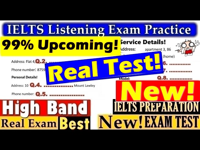 IELTS LISTENING PRACTICE TEST 2026 WITH ANSWERS | 23.08.2026