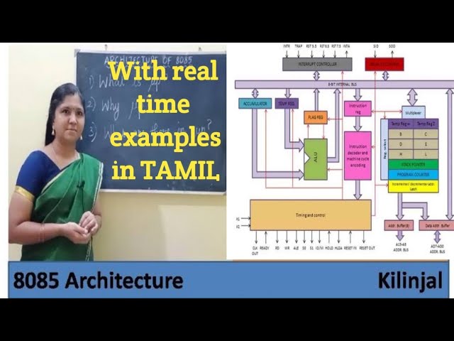 #8085, #Architectureof8085inTamil, #Kilinjal, #Architecture of microprocessor, #Tamil