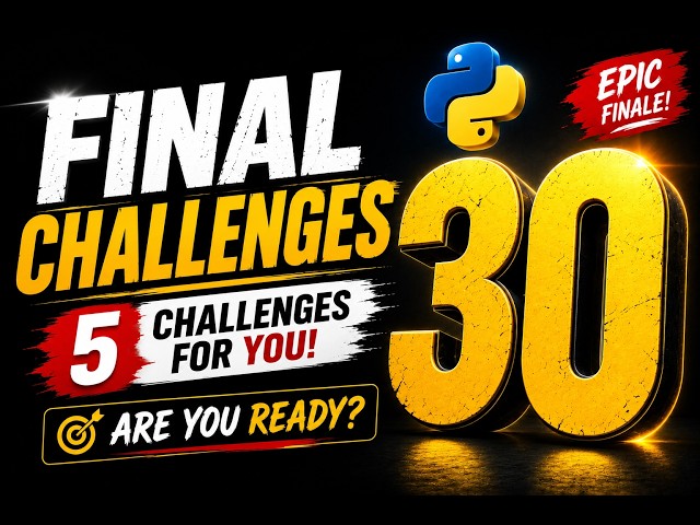99% People FAIL 😱 | Python Final Challenge | @PythonWithHarsh  Python Basics #30