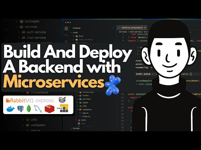 Build a Production Microservices & Self-Host It (RabbitMQ, Redis, Docker)
