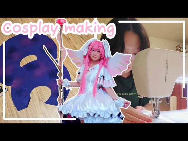 Making my Ultimate Madoka cosplay! | make a costume with me |