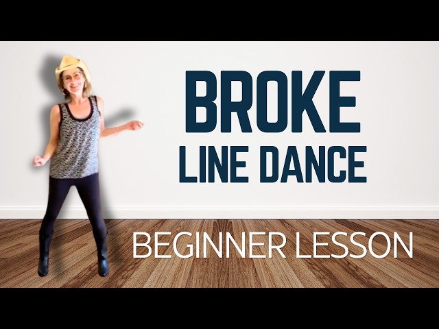 EASY TO FOLLOW Line Dance Tutorial for Teddy Swims Song "Broke"