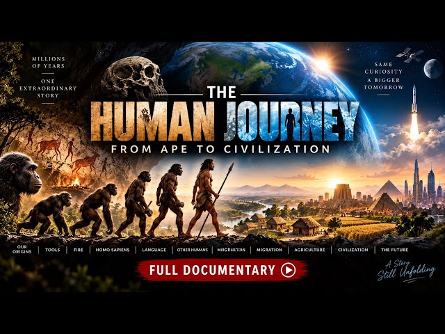 How Humans Became Human | The Human Journey — From Ape to Civilization