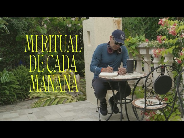 Lo que hago cada mañana para conectar conmigo.