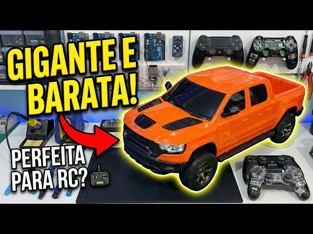 Mini RAM 1500 from SHOPEE! Giant, Cheap and PERFECT for RC? SUN Pickup from Roma Brinquedos