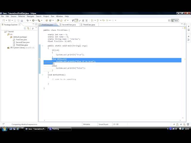 Java beginner programming part 4 Java  Else If Statement