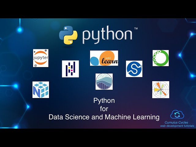 Python for Data Science and Machine Learning Playlist Intro