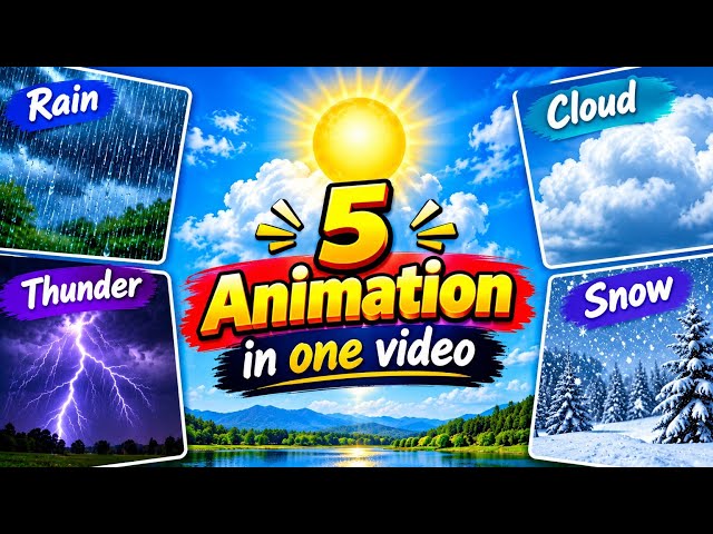 Weather Animation with pygame