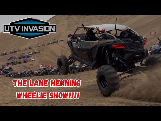 El espectáculo de caballitos de Lane Henning en UTV Invasion Sand MTN 2026