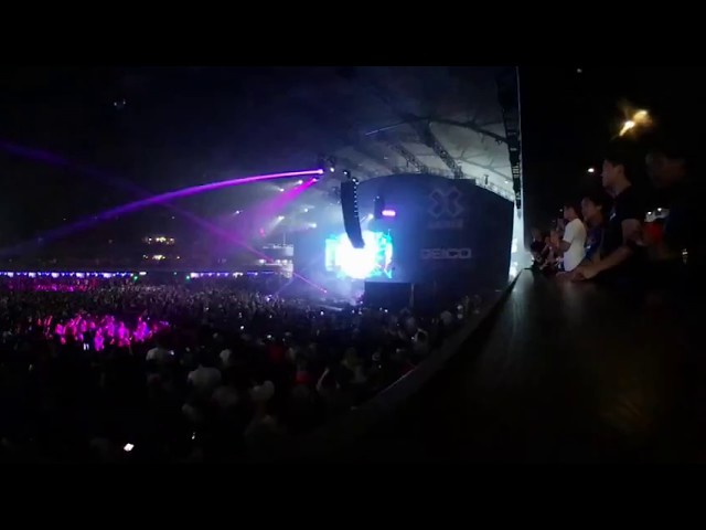 Zedd Intro - Gear 360 - The Armory - Minneapolis - XGAMES 2018!