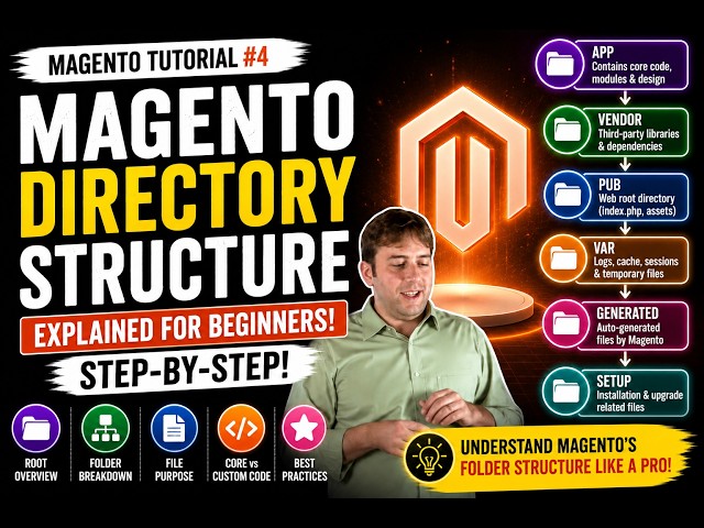 Magento Tutorial #4 | Magento Directory Structure Explained for Beginners