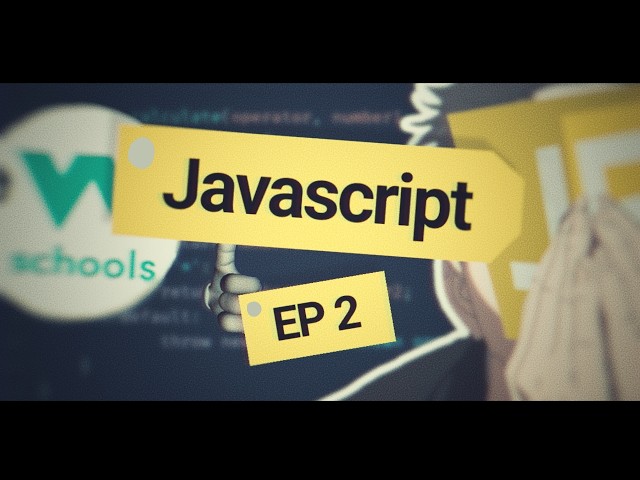 Materi Javascript dasar W3school ( EP 2)