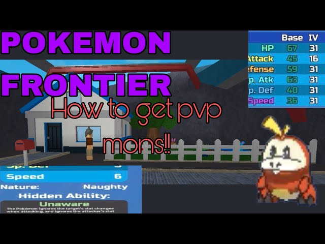 How to get pvp mons in Pokemon frontier legacy 