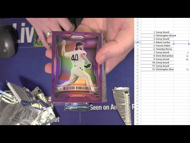 2026 Prizm Baseball Hobby Dead Pack War #1 LBB