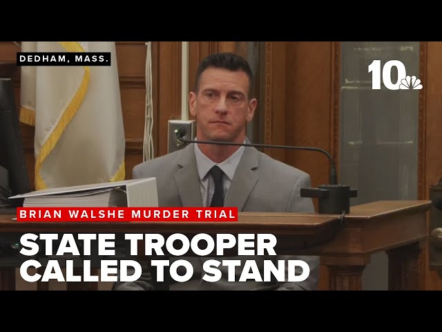 State police trooper testifies at murder trial of Brian Walshe in Massachusetts