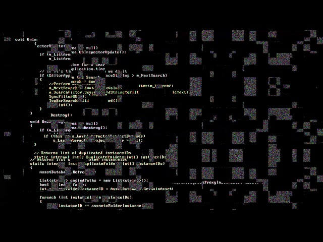 Efecto de video - Código Programación