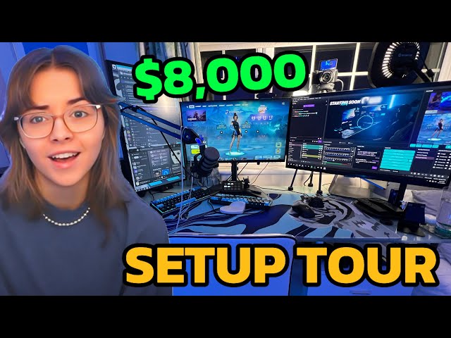 MY ULTIMATE STREAM & GAMING SETUP TOUR! ($8,000)