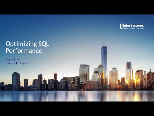 Optimizing SQL Queries