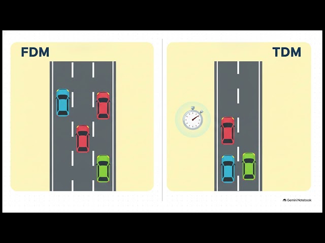Multiplexing Techniques Explained | FDM, TDM & WDM | Computer Networks