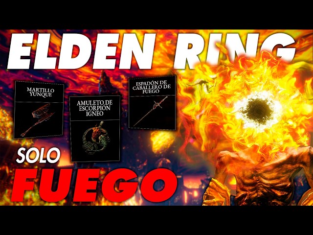I MELTED ELDEN RING with ONLY FIRE DAMAGE