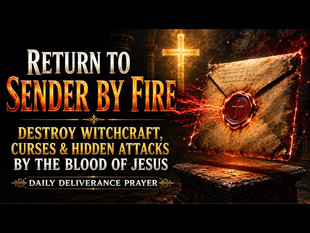 Return to Sender by Fire | Destroy Witchcraft, Curses And Hidden Attacks by the Blood of Jesus