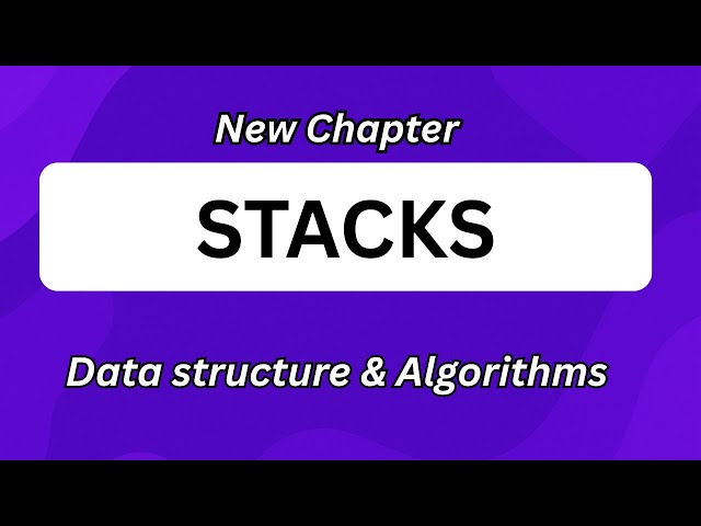 Introduction to Stack in Data Structures | Easy & Conceptual Explanation