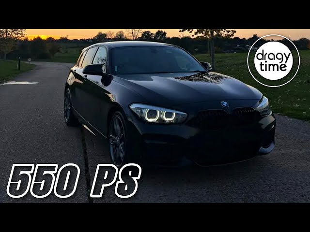 550 PS BMW M140i F20 RWD | STOCK ENGINE | STOCK TURBO | Acceleration from 100-200 Km/h