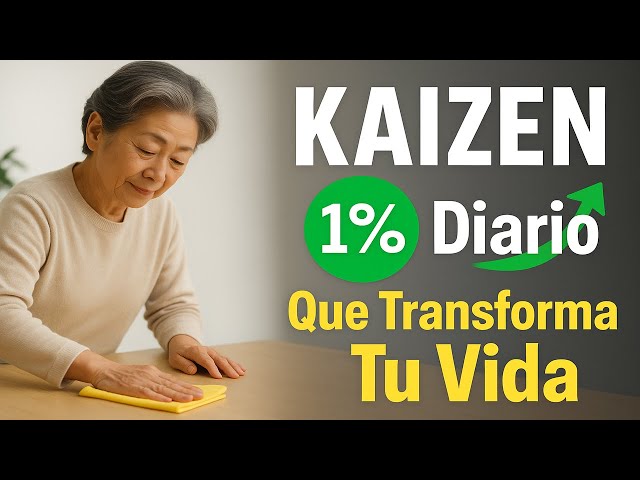 KAIZEN: The Japanese Philosophy That Transforms Your Life Starting with 1% Daily (Clearly Explained)